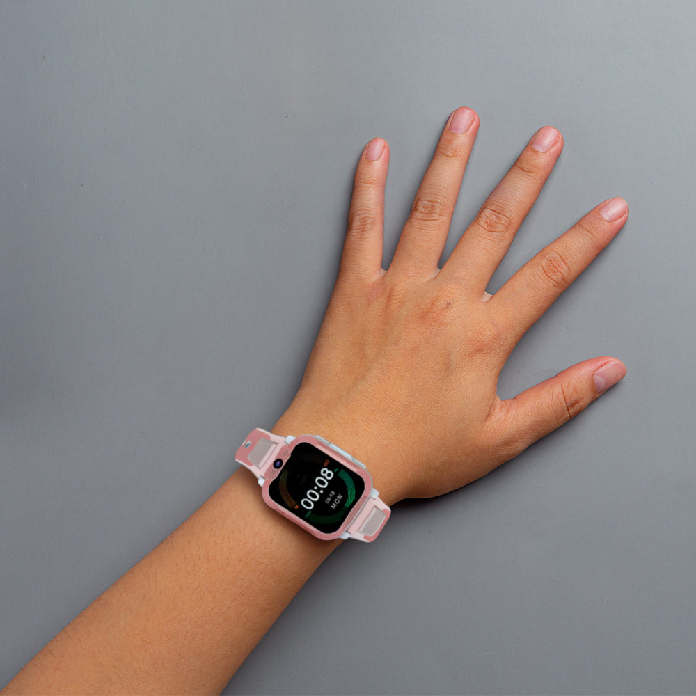 BLACKVIEW 4G KID WIFI WATERPROOF IP68 SMARTWATCH WITH LANYARD PINK