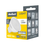 Λάμπα LED MR16 6W/12V 4000K Rebel