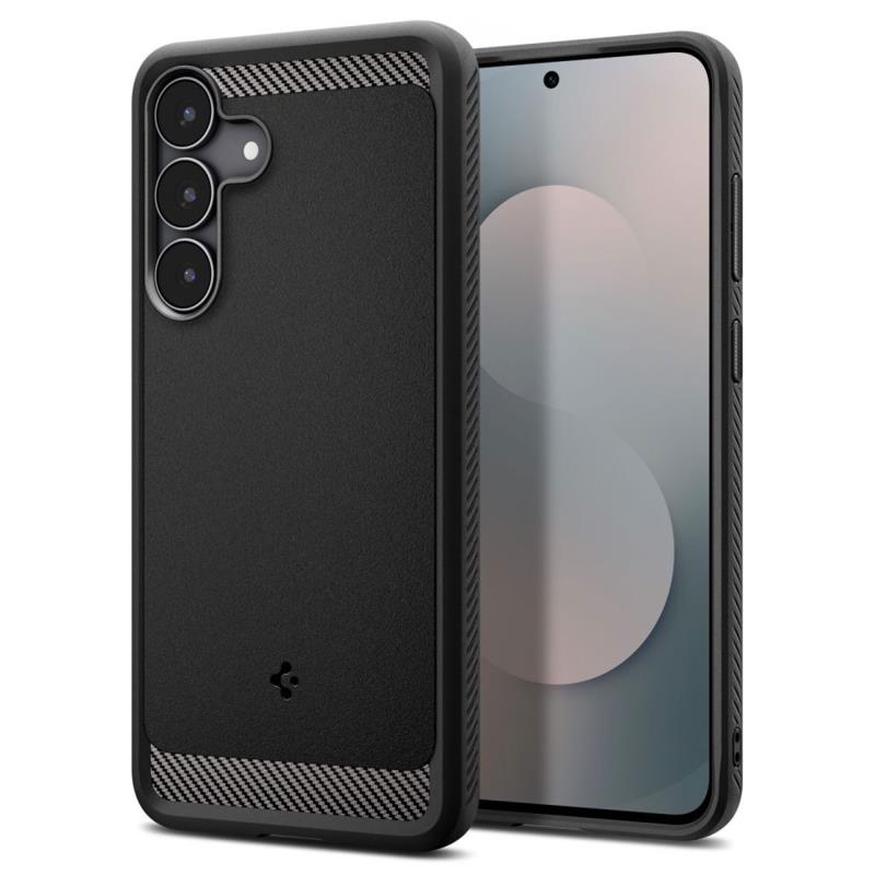Θήκη Soft TPU Spigen Samsung Galaxy S25 FE 5G Rugged Armor Μαύρο