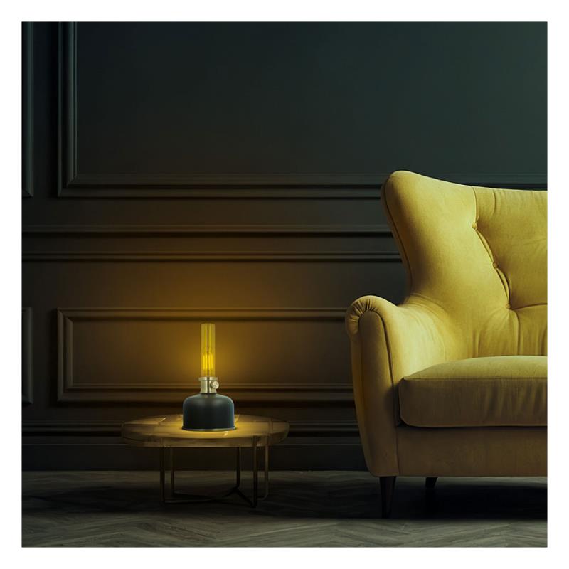Φωτιστικό LED Forever Light FLR-25 Retro Petroleum ABS Μαύρο