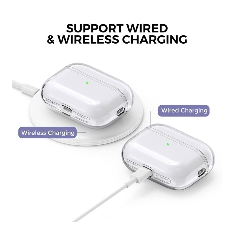 Θήκη Soft TPU AhaStyle WG94 Apple AirPods Pro 2 (2022) Διάφανο
