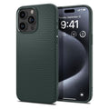 Θήκη Soft TPU Spigen Liquid Air Apple iPhone 15 Pro Πράσινο