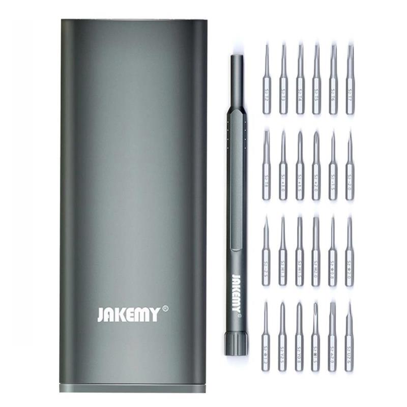 Jakemy JM-8169 Screwdriver Set with Interchangeable Magnetic Bits