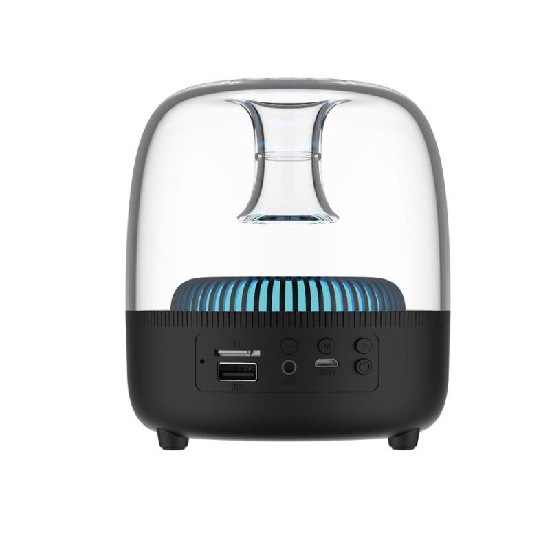 Φορητό Ηχείο Bluetooth Devia I-M2 EM046 5W Smart Διάφανο-Μαύρο