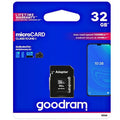 Κάρτα μνήμης Micro SDHC C10 UHS-1 U1 GoodRam 100MB/s 32Gb + 1 ADP