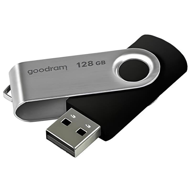 USB 2.0 Flash Disk GoodRam UTS2 USB A 20MB/s 128GB Μαύρο