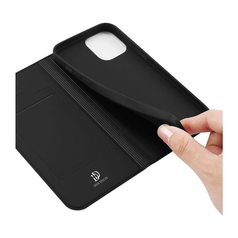 Θήκη Flip Dux Ducis Apple iPhone 13 Pro Skin Pro Μαύρο