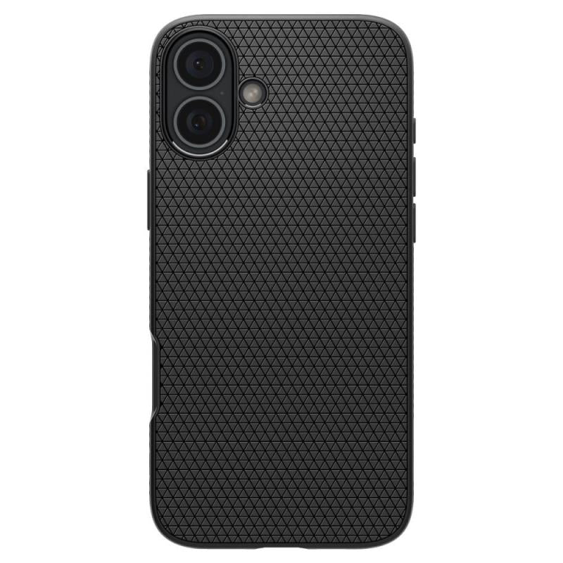 Θήκη Soft TPU Spigen Liquid Air Apple iPhone 16 Plus Μαύρο