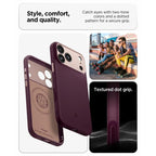 Θήκη TPU/ Σιλικόνης Spigen Apple iPhone 18 Pro/ 17 Pro MagSafe Caseology Nano Pop Μπορντώ
