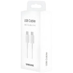 Καλώδιο Σύνδεσης USB 2.0 Samsung EP-DA705BWEG USB C σε USB C 1m Λευκό
