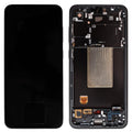 Οθόνη με Touch Screen & Μπροστινή Πρόσοψη Samsung S721B Galaxy S24 FE Μαύρο (Original)
