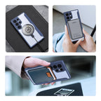 Θήκη Flip Dux Ducis Samsung Galaxy S24 Ultra 5G Magnetic Wallet με Stand Skin X Pro Μπλε