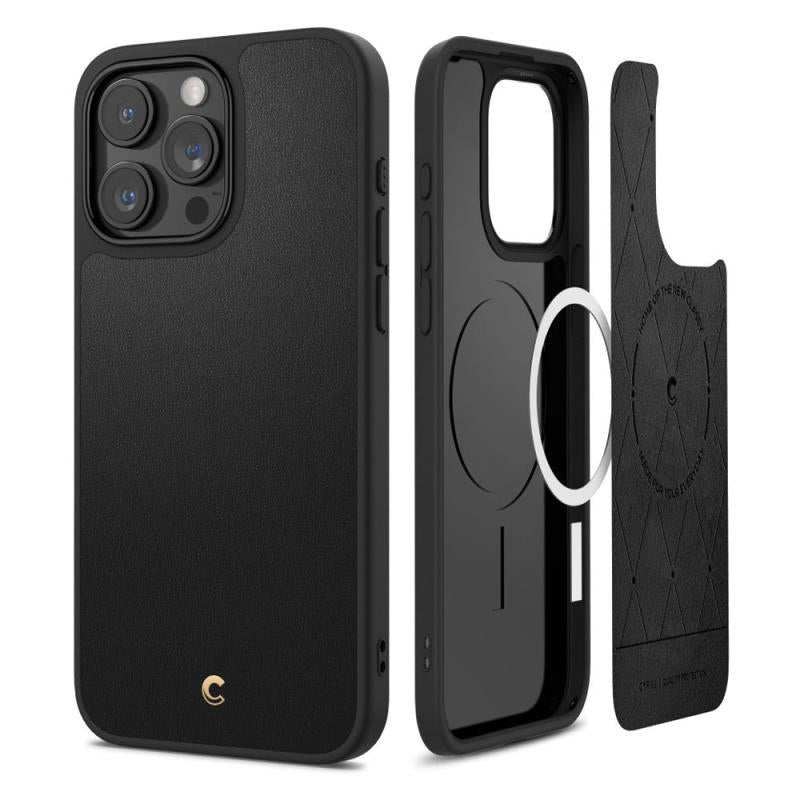 Θήκη Soft TPU & PC Spigen Cyrill Kajuk Mag Magsafe Apple iPhone 15 Pro Μαύρο