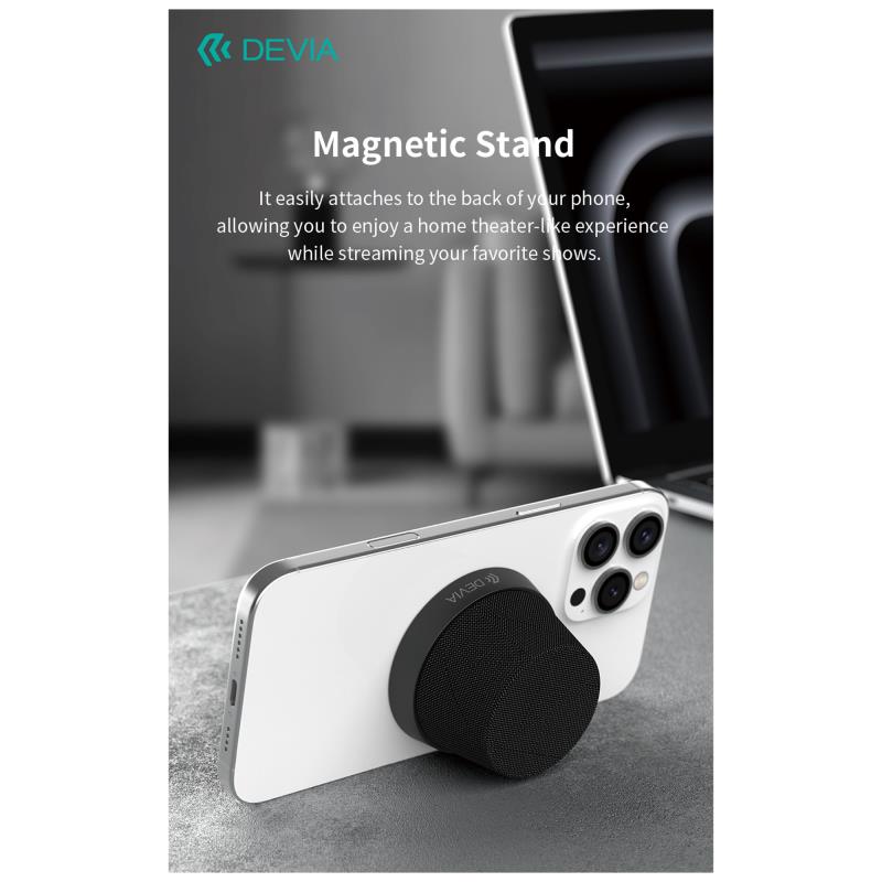 Φορητό Ηχείο Bluetooth Devia EM506 Sound Lite3 5W Μαύρο
