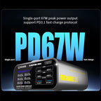 Πολυφορτιστής Πάγκου Service Mechanic C-Power 6P με Θύρες 2xUSB A & 4xUSB C & 1xΑσύρματη 135W PD / QC 3.0