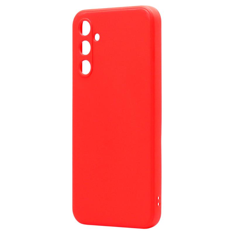 Θήκη Soft TPU inos Samsung A346 Galaxy A34 5G S-Cover Κόκκινο