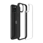 Θήκη TPU & PC Spigen Ultra Hybrid Apple iPhone 15 Διάφανο-Μαύρο