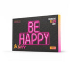 Neon Plexi Neolia NNE10 BE HAPPY (USB & On/Off) Ροζ