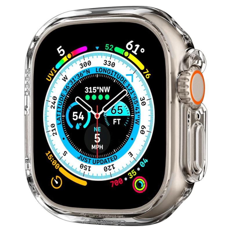 Θήκη PC Spigen Thin Fit Apple Watch Ultra 1/ 2/ 3 49mm Διάφανο