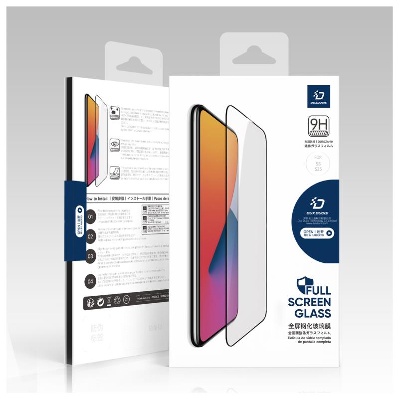 Tempered Glass Full Face Dux Ducis Samsung S931 Galaxy S25 5G Μαύρο (1 τεμ.)