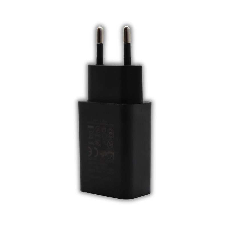 Φορτιστής Ταξιδίου με Έξοδο USB A 5W Μαύρο (Ασυσκεύαστο)