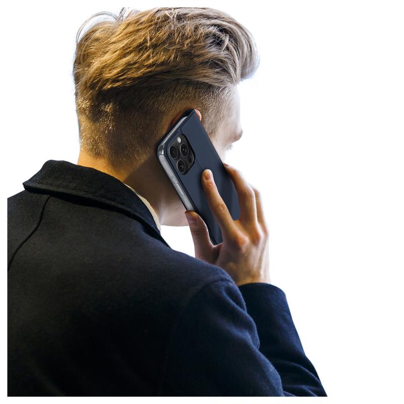 Θήκη Flip Dux Ducis Apple iPhone 16 Pro Max Skin Pro Μπλε