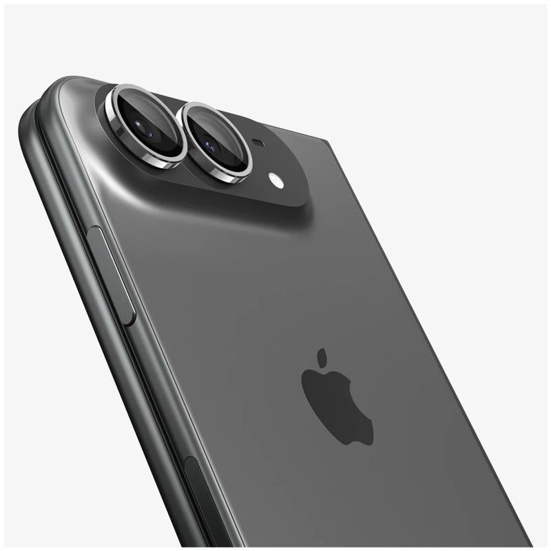 Προστατευτικό Κάλυμμα Κάμερας Spigen Optik.tR EZ-FIT για Τζαμάκι Κάμερας Apple iPhone Duo Λευκό (2 τεμ.)