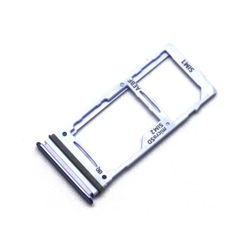 Βάση Κάρτας Sim & SD Samsung A526B Galaxy A52 5G/ A528B Galaxy A52s 5G/ A726B Galaxy A72 5G Μωβ (Original)