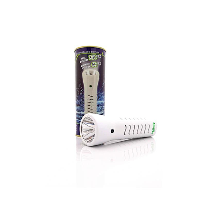 Φακός H2Only FL-103U 0.5Watt 60 Lumens Λευκό (Λειτουργία χωρίς Μπαταρίες)