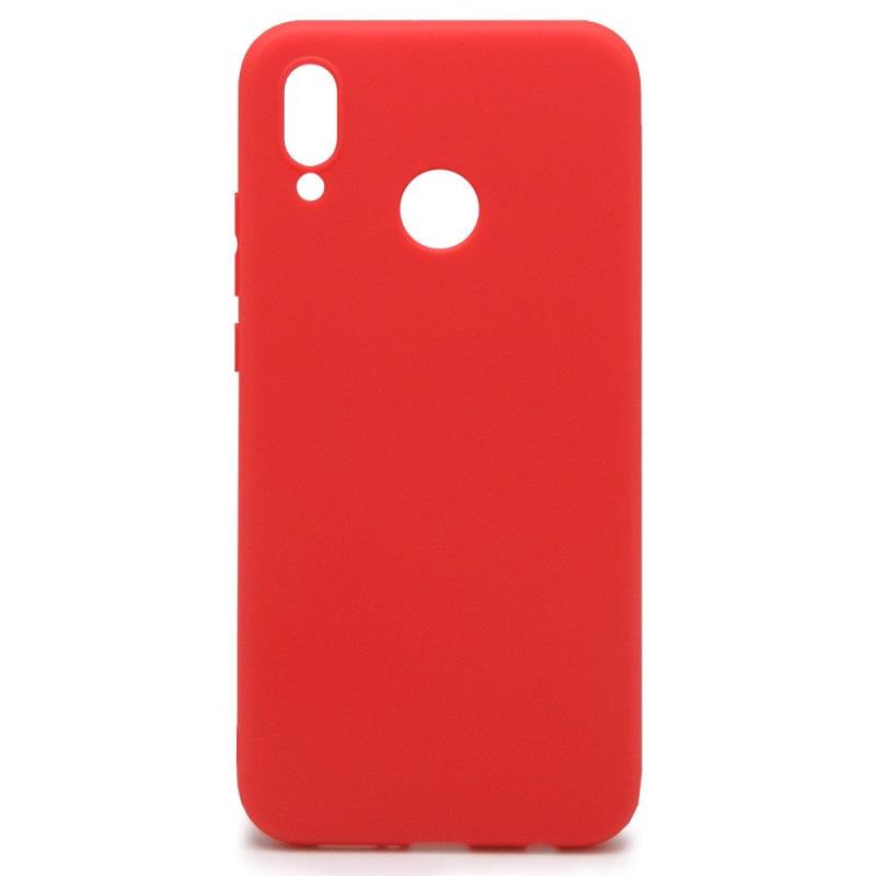 Θήκη Soft TPU inos Huawei P20 Lite S-Cover Κόκκινο