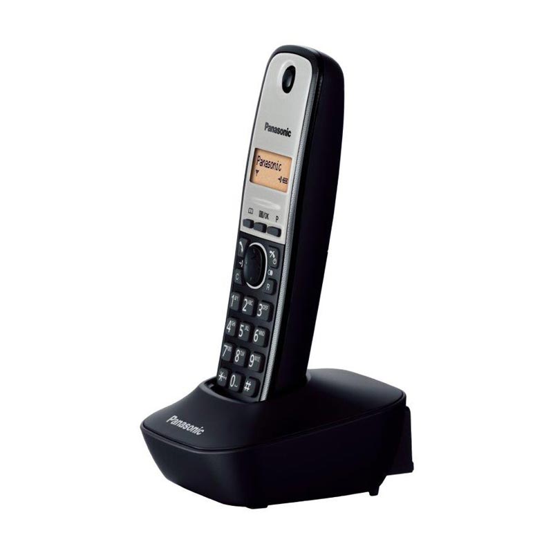 Ασύρματο Τηλέφωνο Panasonic KX-TG1611 Μαύρο-Ασημί