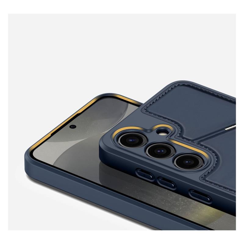 Θήκη Δερμάτινη Dux Ducis Samsung Galaxy S24 Plus 5G 3 σε 1 Magnetic με Stand Rafi II Μπλε