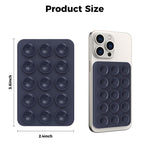 Βάση Στήριξης με Βεντούζα Magnetic Ahastyle PT-CY202 για Smartphones Σκούρο Μπλε