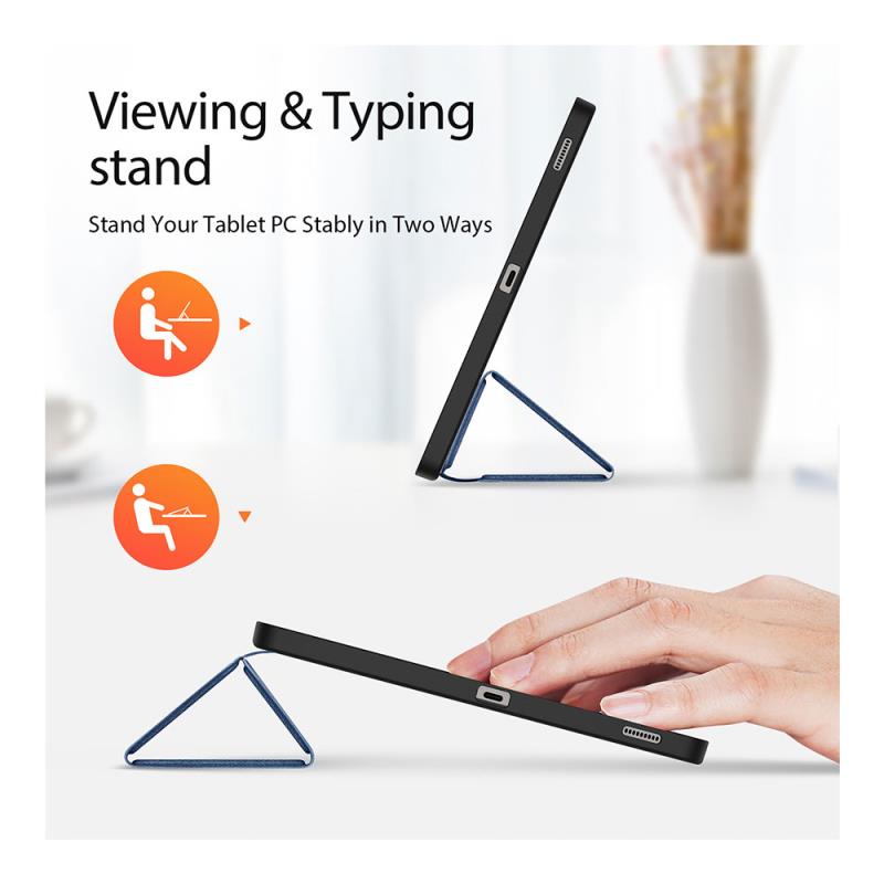 Θήκη TPU Flip Shock Proof Dux Ducis Domo Samsung Galaxy Tab S9 FE Plus 12.4" Wi-Fi/ 5G Μαύρο