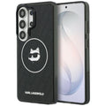 Θήκη TPU Karl Lagerfeld Samsung Galaxy S26 Ultra Magnetic IML Choupette on KL Repeated Logo Μαύρο