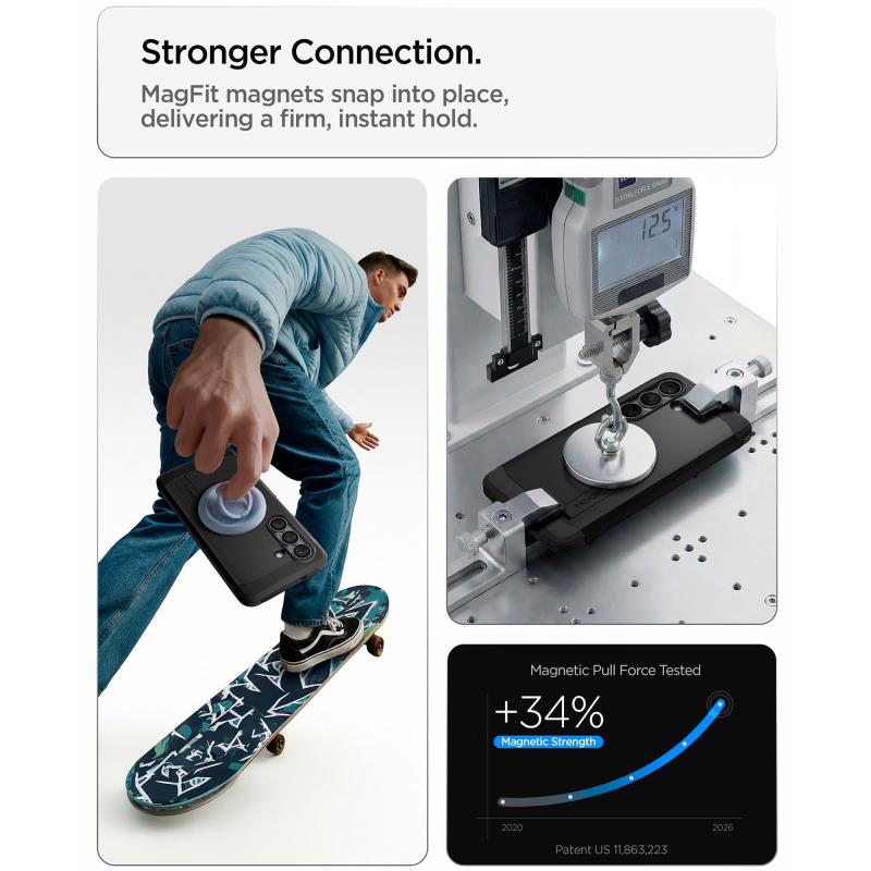 Θήκη TPU & PC Spigen Samsung Galaxy S26 Plus 5G Tough Armor Μαύρο