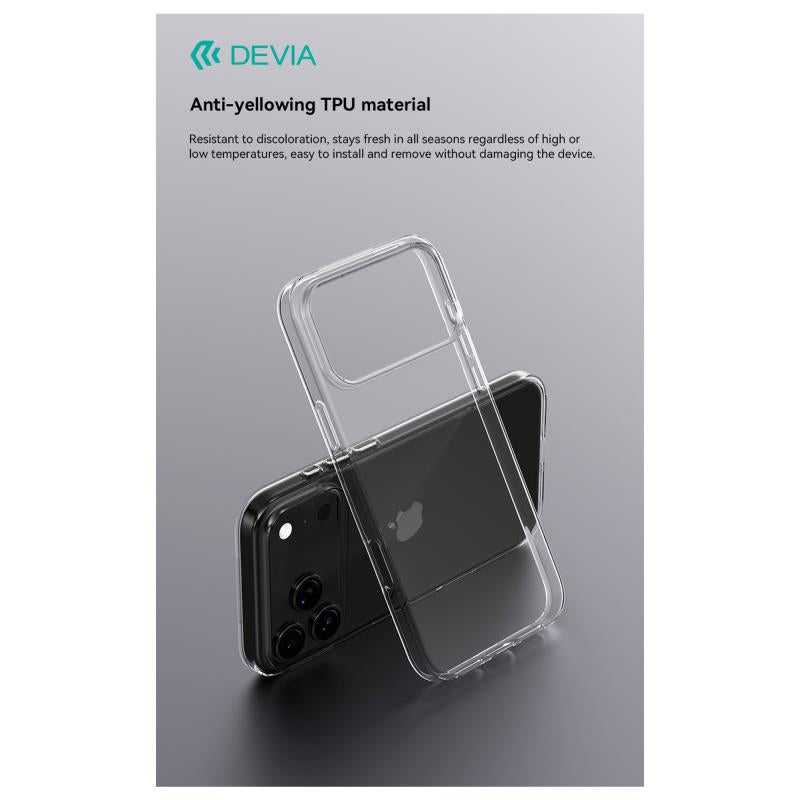 Θήκη TPU Devia Apple iPhone 17 Pro Naked Διάφανο