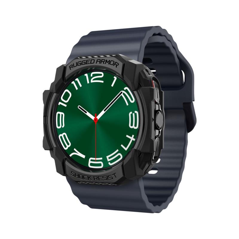 Θήκη Soft TPU Spigen Samsung Galaxy Watch Ultra 47mm Rugged Armor Μαύρο