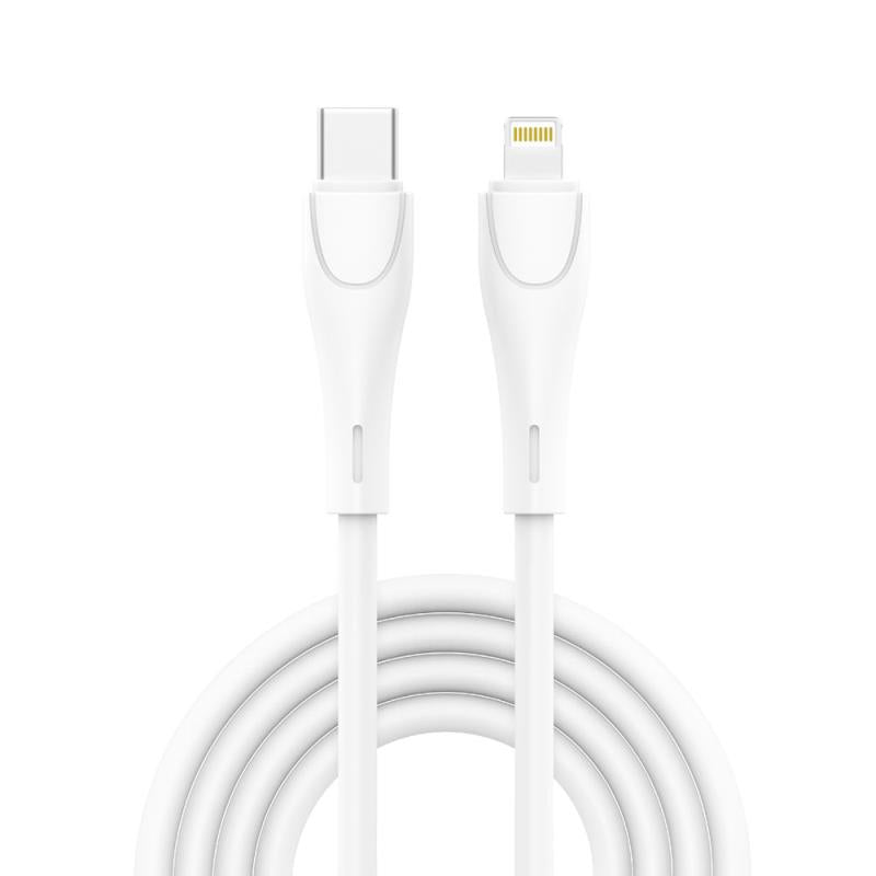 Καλώδιο Σύνδεσης USB 2.0 inos UltraCon USB C σε Lightning 20W 2m Λευκό