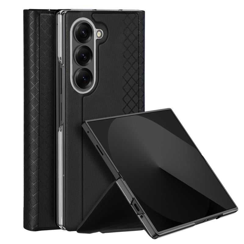 Θήκη Δερμάτινη PU Dux Ducis Samsung Galaxy Z Fold 7 5G Magnetic Bril Μαύρο