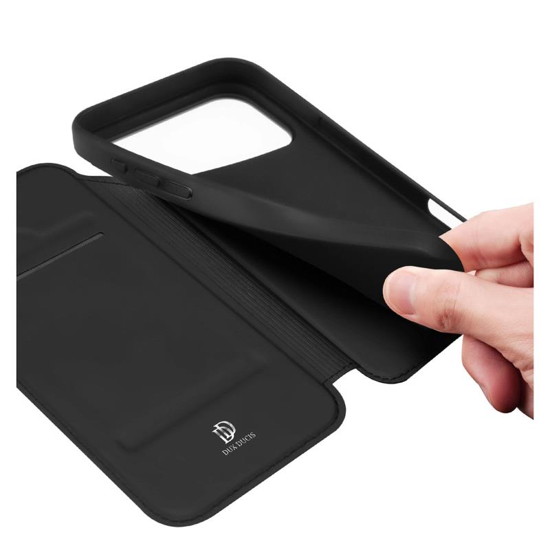 Θήκη Flip Dux Ducis Apple iPhone Air Skin Pro Μαύρο