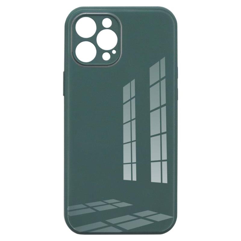 Θήκη TPU & Glass inos Apple iPhone 12 Pro Max CamGuard Πράσινο