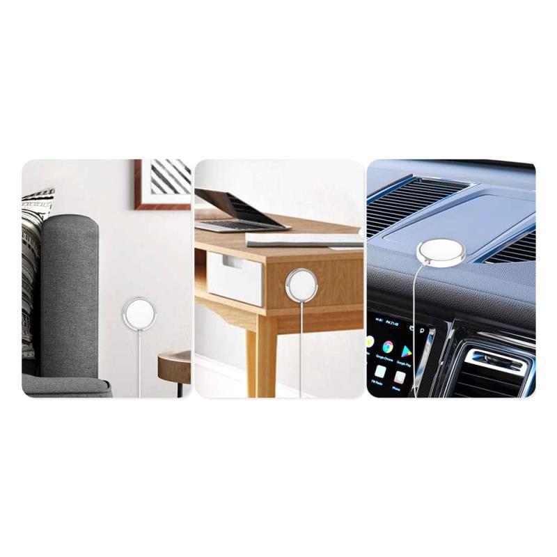 Βάση AhaStyle PT136 για Φορτιστή MagSafe Apple iPhone 13 Series Plastic Λευκό (2 τεμ.)