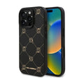 Θήκη PU Karl Lagerfeld Magsafe Apple iPhone 16 Pro Leather Karl Head Μαύρο