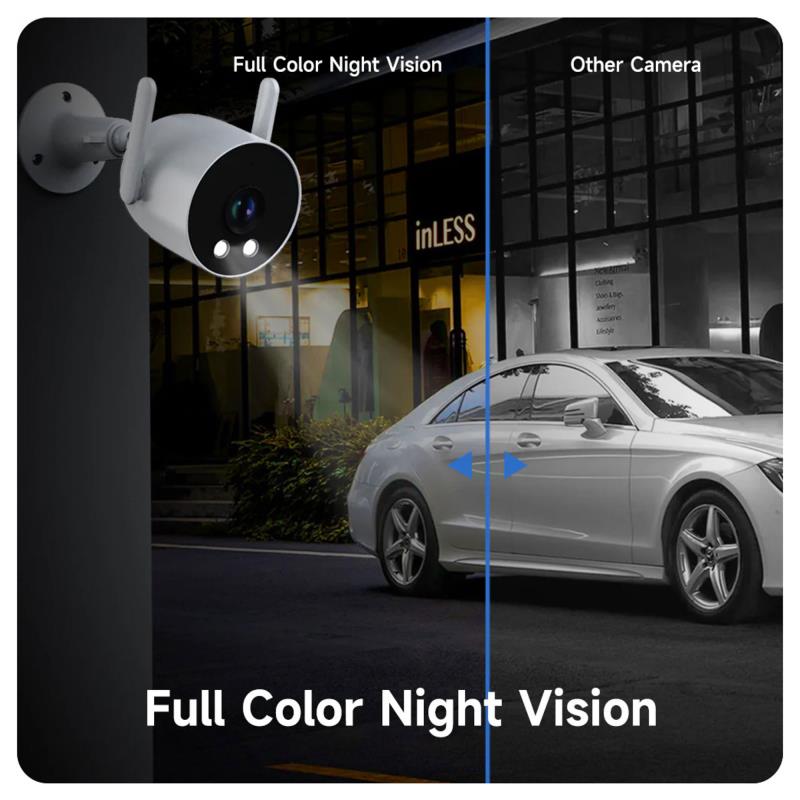 Security Camera Εξωτερικού Χώρου Imilab EC3 Lite 270° 2K CMSXJ40A Λευκό