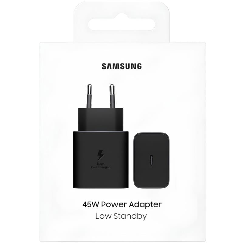 Φορτιστής Ταξιδίου Ταχείας Φόρτισης Samsung EP-T4511 με Έξοδο USB C 45W Μαύρο