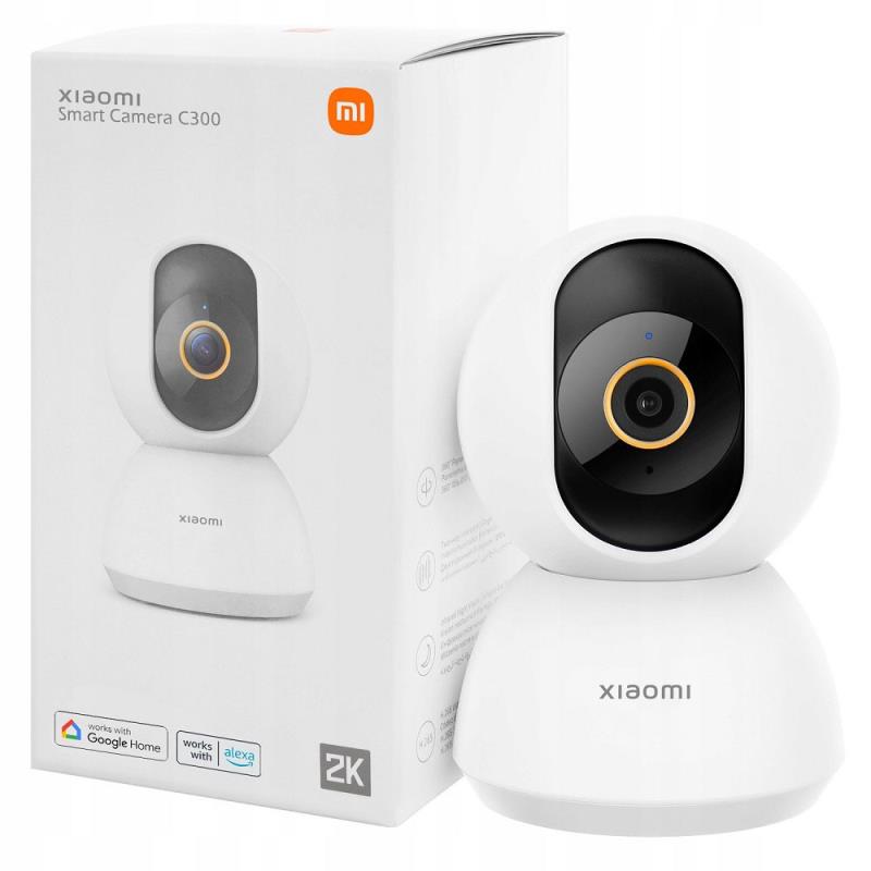 Home Security Camera Xiaomi Mi Smart C300 IP 360° 1296p XMC01 Λευκό