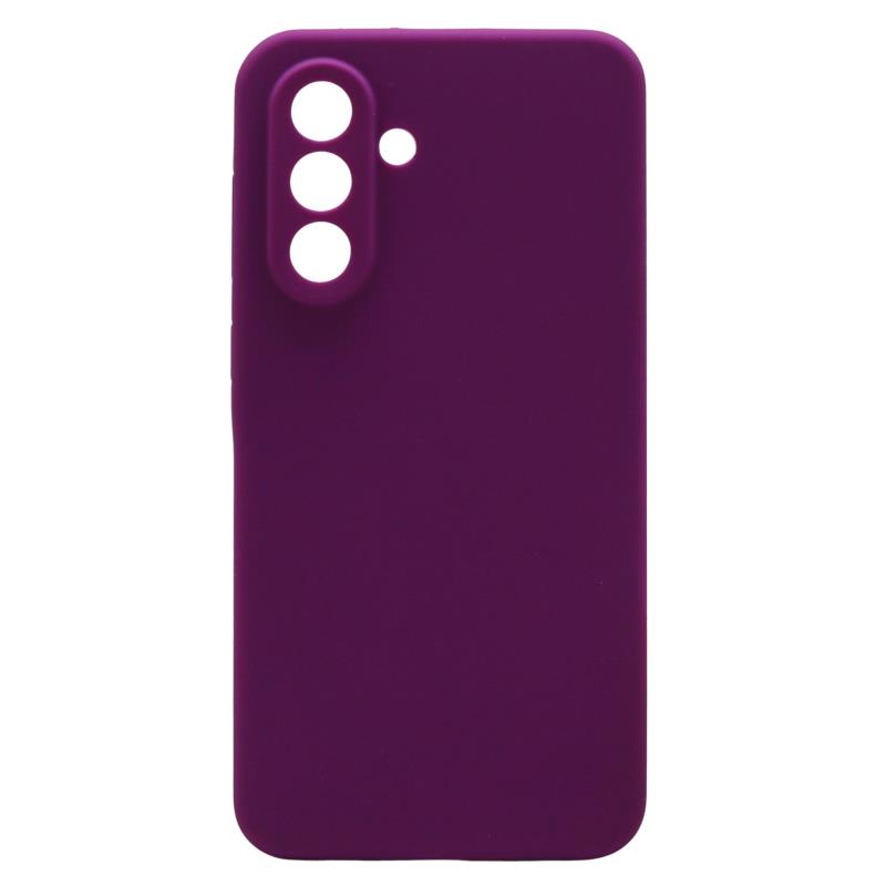 Θήκη Liquid Silicon inos Samsung A566 Galaxy A56 5G Velvet Μωβ