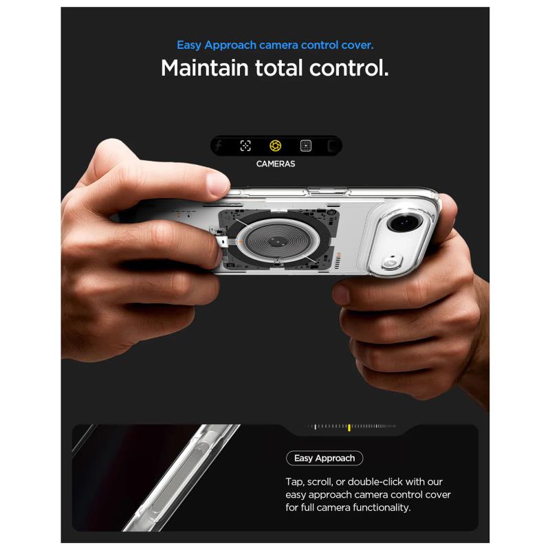 Θήκη TPU & PC Spigen Ultra Hybrid Magsafe Apple iPhone Air Neo One Διάφανο