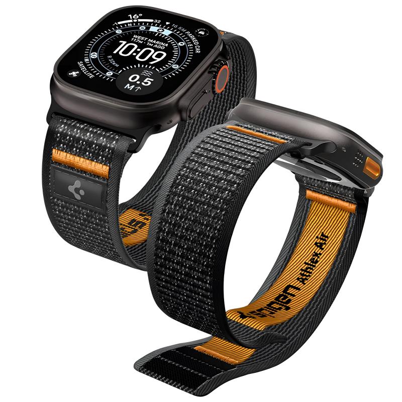 Λουράκι Spigen Apple Watch (44/ 45/ 46/ 49mm) Athlex Air 2 Πορτοκαλί